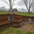 Фото по теме: Ошибки при устройстве выгребной ямы и септика на участке