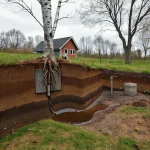 Фото по теме: Ошибки при устройстве выгребной ямы и септика на участке